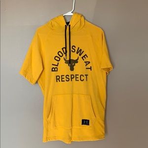 Project Rock short sleeve hoodie